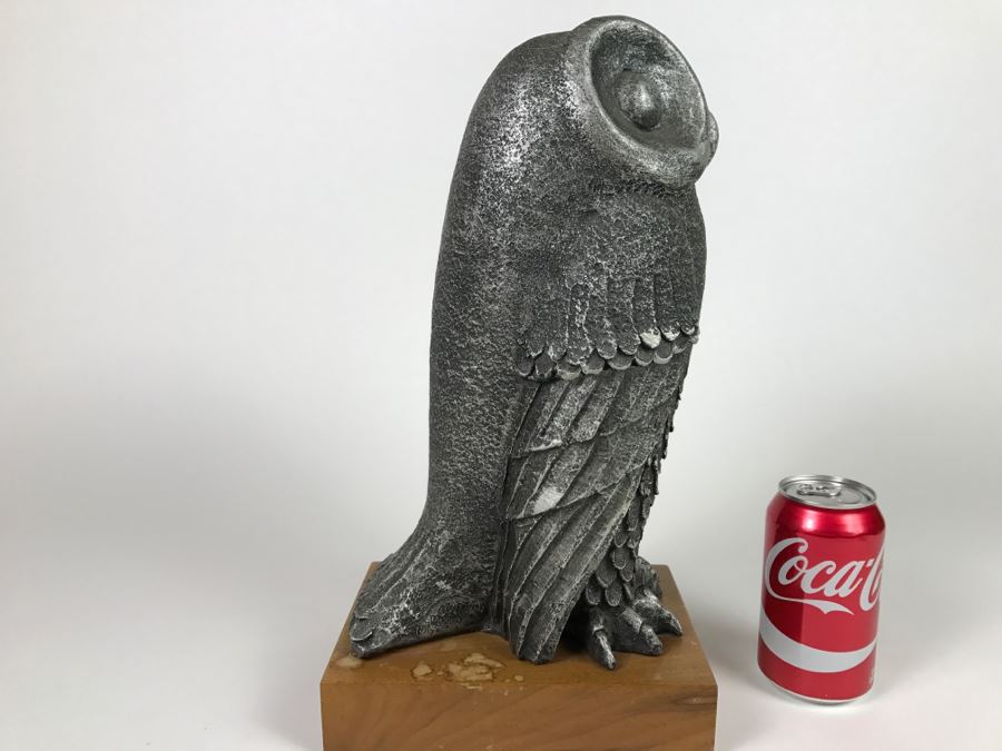 Mid Century Sculpture Owl By Paul Bellardo For Austin Productions 1971 [Photo 6]