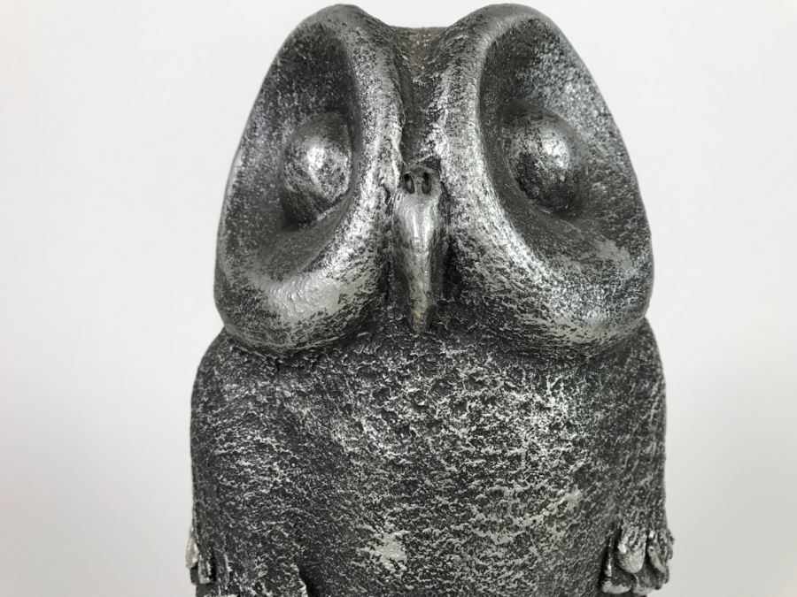 Mid Century Sculpture Owl By Paul Bellardo For Austin Productions 1971