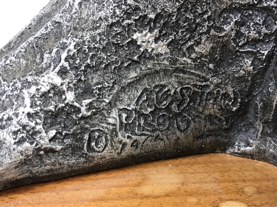 Mid Century Sculpture Owl By Paul Bellardo For Austin Productions 1971 [Photo 3]