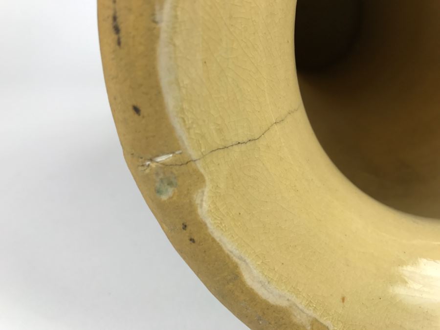 Vintage Majolica Pottery Plant Stand [Photo 15]