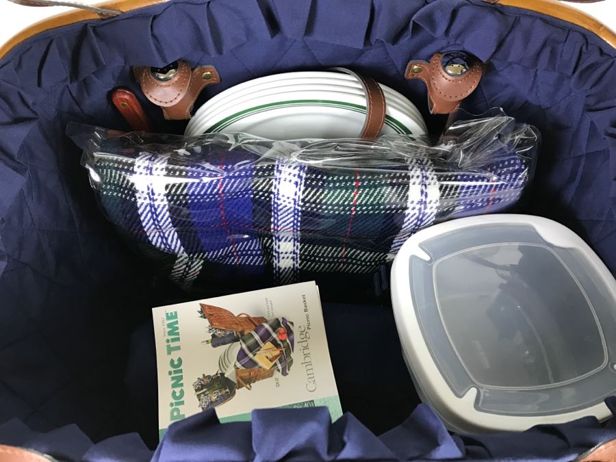 Picnic Basket Set [Photo 3]
