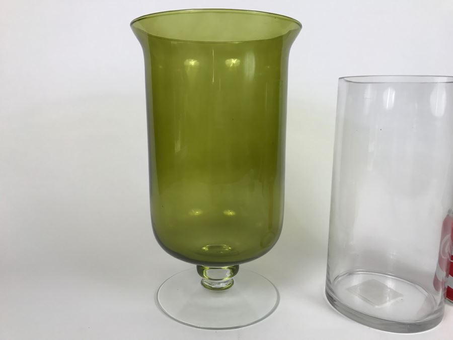 Pair Of Glass Vases [Photo 6]