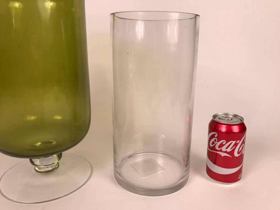 Pair Of Glass Vases [Photo 5]