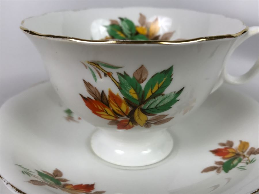 Set Of Cups And Saucers - J. Pouyat Limoges France And Radfords Bone China England [Photo 14]