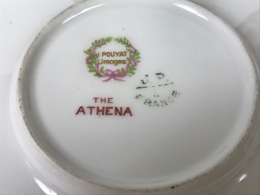 Set Of Cups And Saucers - J. Pouyat Limoges France And Radfords Bone China England [Photo 11]