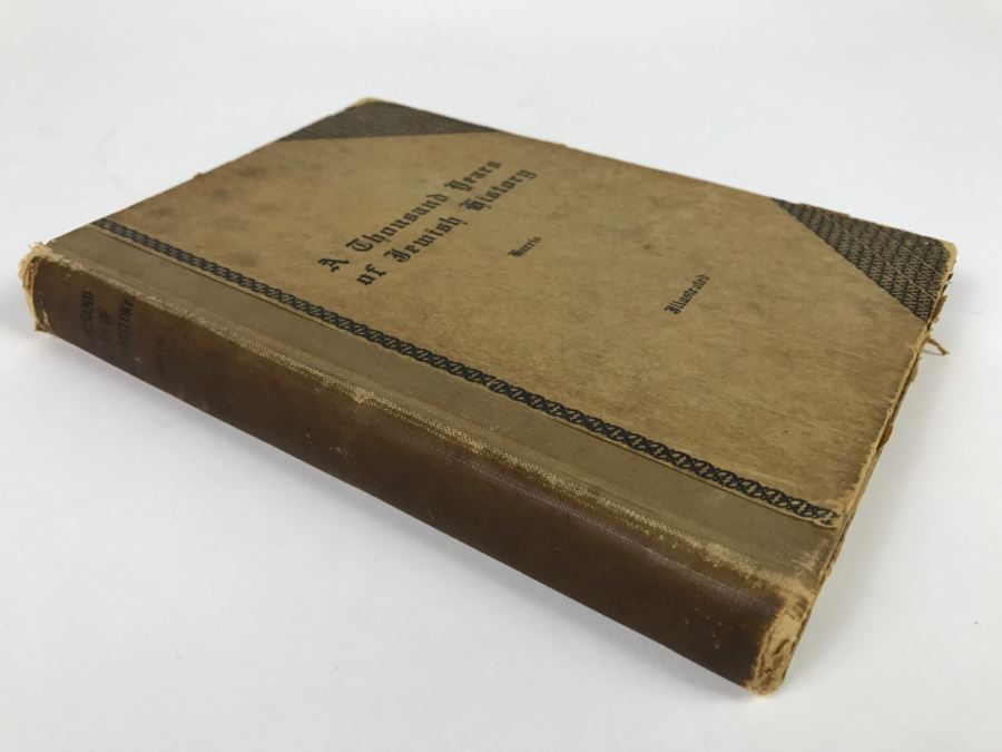 1917 'A Thousand Years Of Jewish History' Illustrated Book [Photo 3]