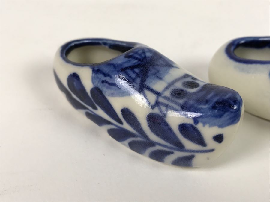 Various Blue & White Items Including Delft Blauw Holland [Photo 33]