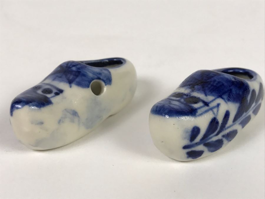 Various Blue & White Items Including Delft Blauw Holland [Photo 34]