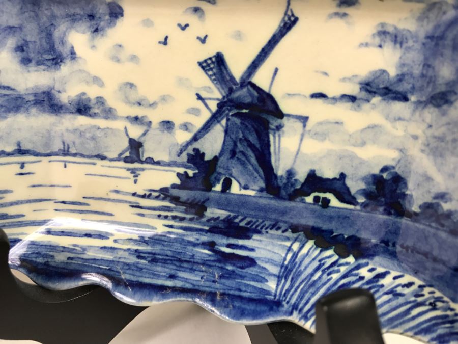 Various Blue & White Items Including Delft Blauw Holland [Photo 5]