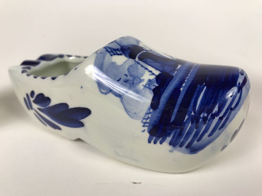 Various Blue & White Items Including Delft Blauw Holland [Photo 14]