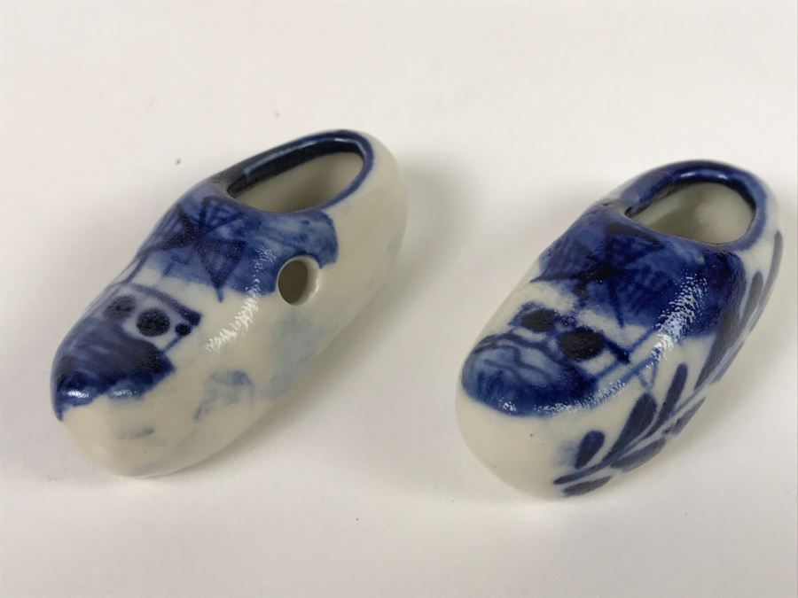 Various Blue & White Items Including Delft Blauw Holland [Photo 35]