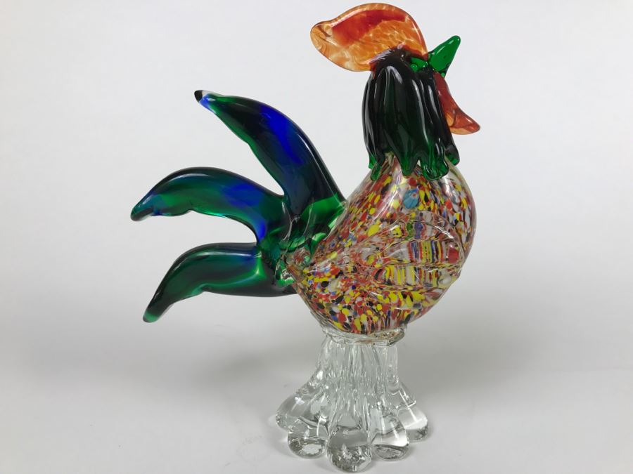 Hand Blown Rooster Art Glass [Photo 6]