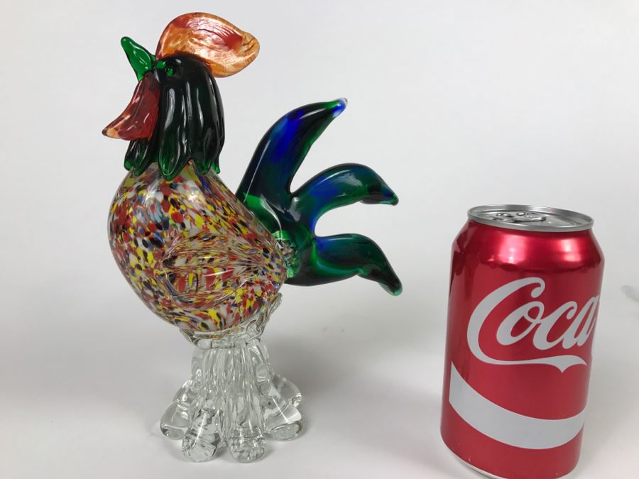 Hand Blown Rooster Art Glass [Photo 1]