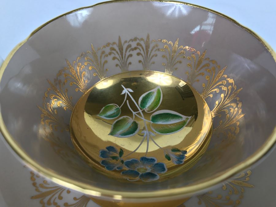 Cup And Saucer By Royal Grafton Fine Bone China Made In England [Photo 5]