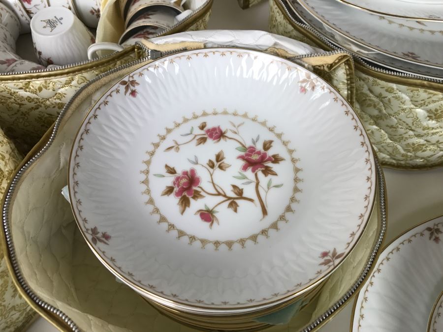 Large Set Of Fine China By SANGO Japan Strafito Connoisseur Montaigne [Photo 24]