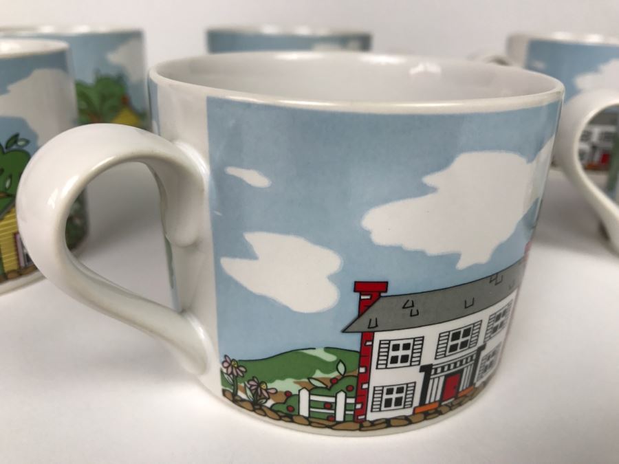 Set Of 8 Coffee Cups [Photo 6]
