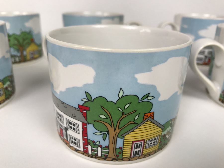Set Of 8 Coffee Cups [Photo 5]