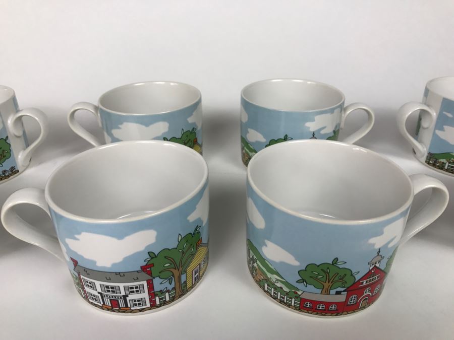 Set Of 8 Coffee Cups [Photo 4]