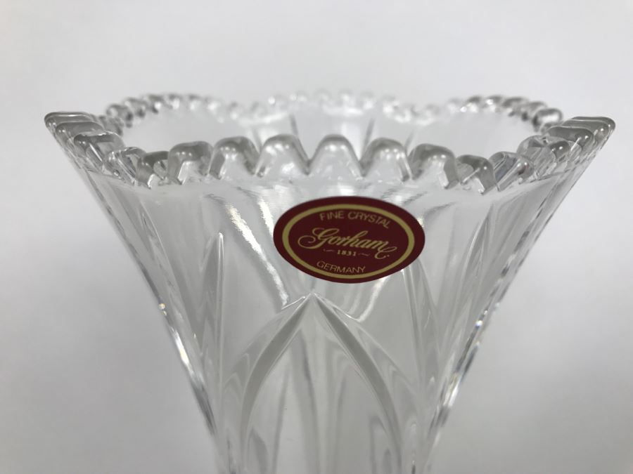 Fine Crystal Vase By Gorham Germany [Photo 2]