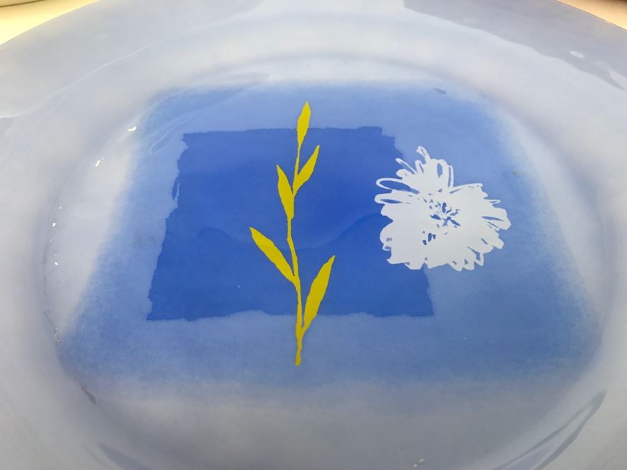 Large Blue Dibbern Plate Germany And Various Serving Bowls [Photo 3]