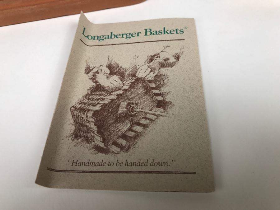 Longaberger Baskets Plus Bread Basket Brick For Keeping Bread Warm [Photo 2]