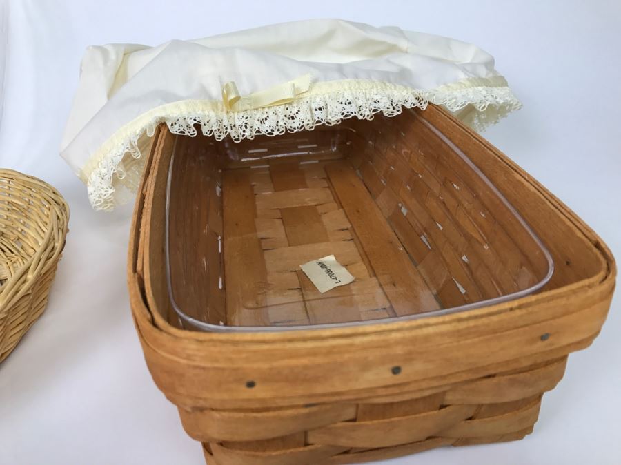 Longaberger Baskets Plus Bread Basket Brick For Keeping Bread Warm [Photo 8]