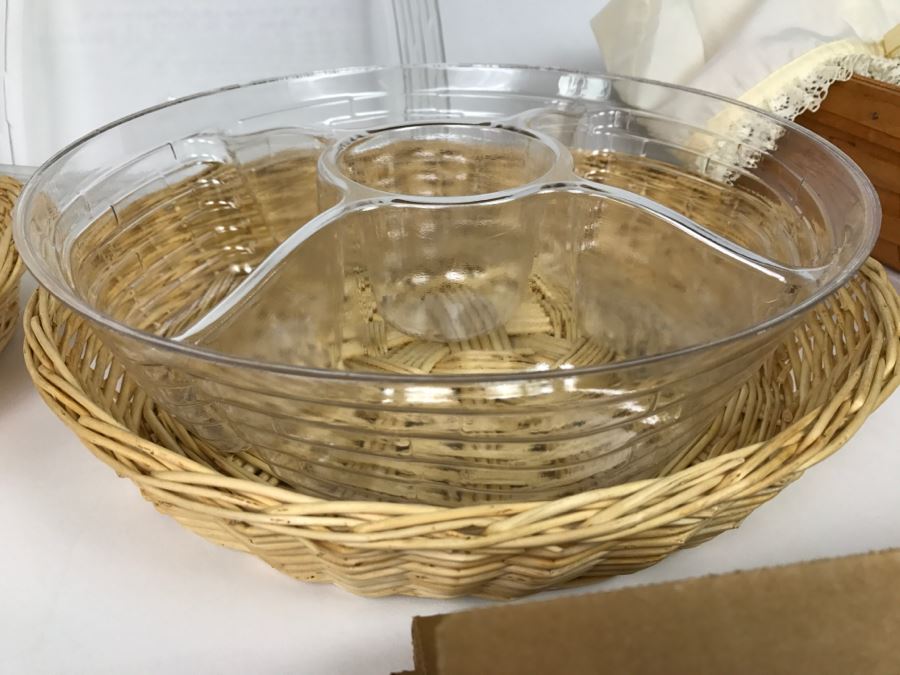 Longaberger Baskets Plus Bread Basket Brick For Keeping Bread Warm [Photo 7]
