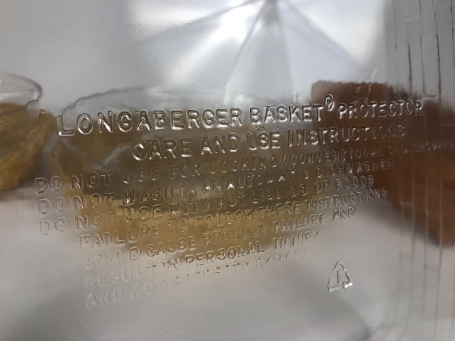 Longaberger Baskets Plus Bread Basket Brick For Keeping Bread Warm [Photo 10]
