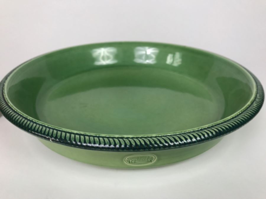 Large Green Baldelli Italy Plate [Photo 5]