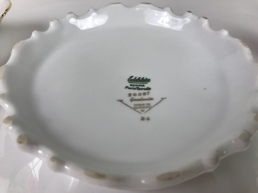 Vintage Soup Tureen And Bowl - Edelstein Bavaria Maria-Theresia Made In Germany [Photo 8]