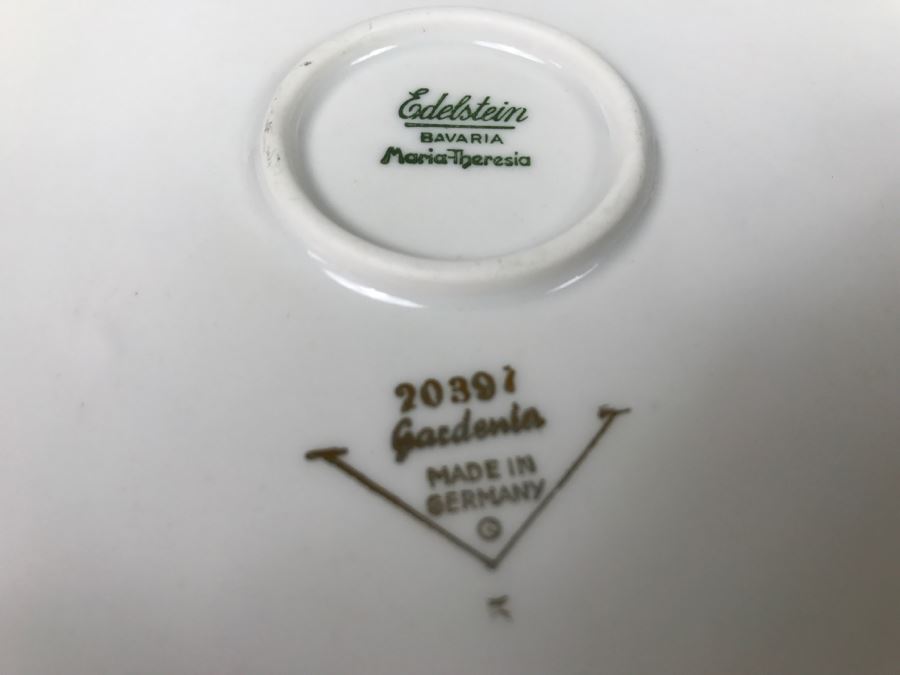 Vintage Soup Tureen And Bowl - Edelstein Bavaria Maria-Theresia Made In Germany [Photo 15]