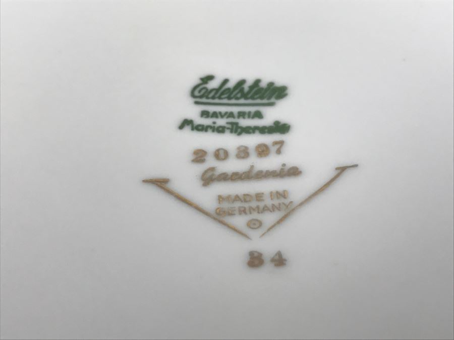 Vintage Soup Tureen And Bowl - Edelstein Bavaria Maria-Theresia Made In Germany [Photo 9]