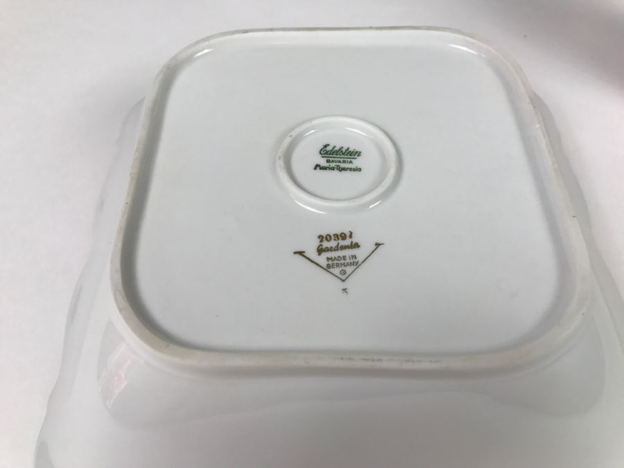 Vintage Soup Tureen And Bowl - Edelstein Bavaria Maria-Theresia Made In Germany [Photo 14]