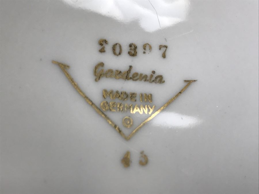 Vintage Soup Tureen And Bowl - Edelstein Bavaria Maria-Theresia Made In Germany [Photo 2]