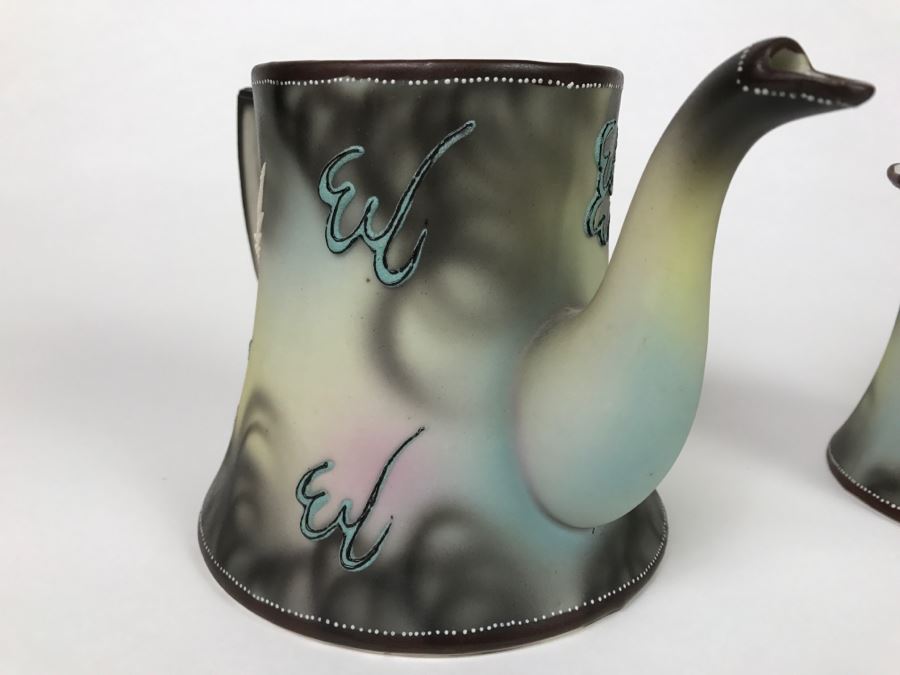 Vintage Hand Painted Nippon Tea Set Moriage Dragonware [Photo 8]