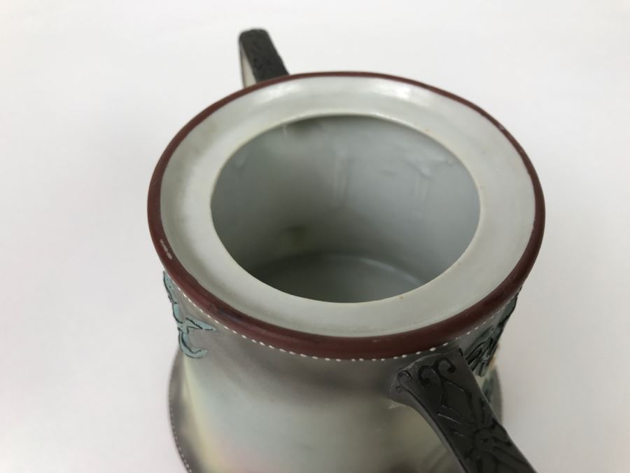 Vintage Hand Painted Nippon Tea Set Moriage Dragonware [Photo 19]