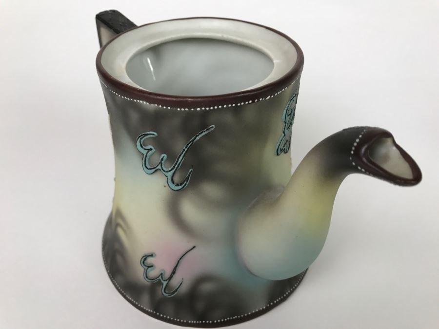 Vintage Hand Painted Nippon Tea Set Moriage Dragonware [Photo 9]