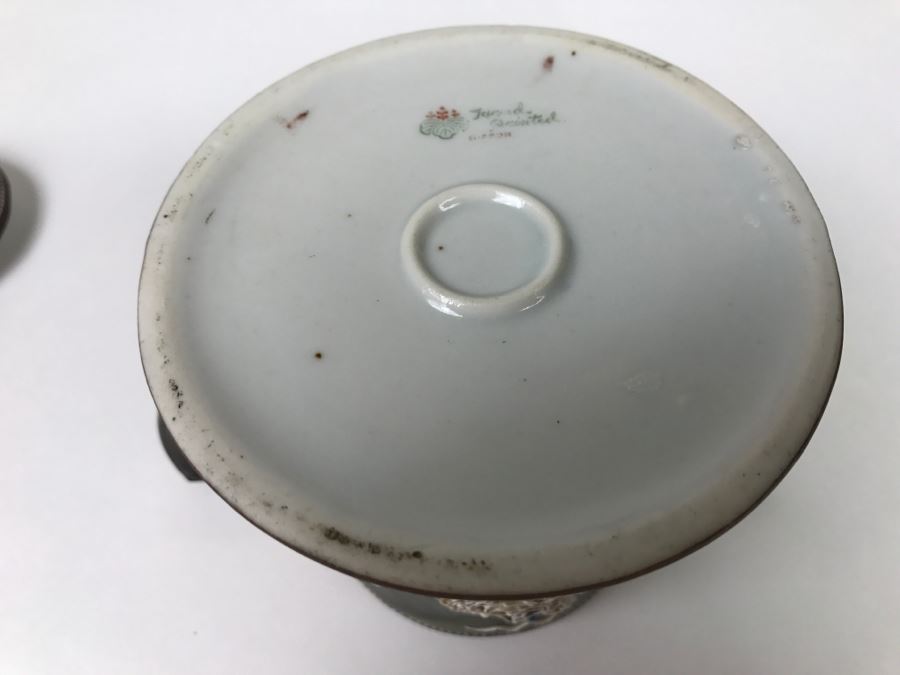 Vintage Hand Painted Nippon Tea Set Moriage Dragonware [Photo 20]