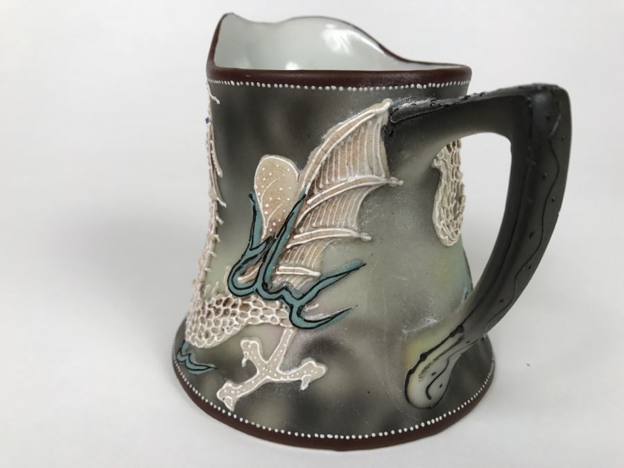 Vintage Hand Painted Nippon Tea Set Moriage Dragonware [Photo 23]