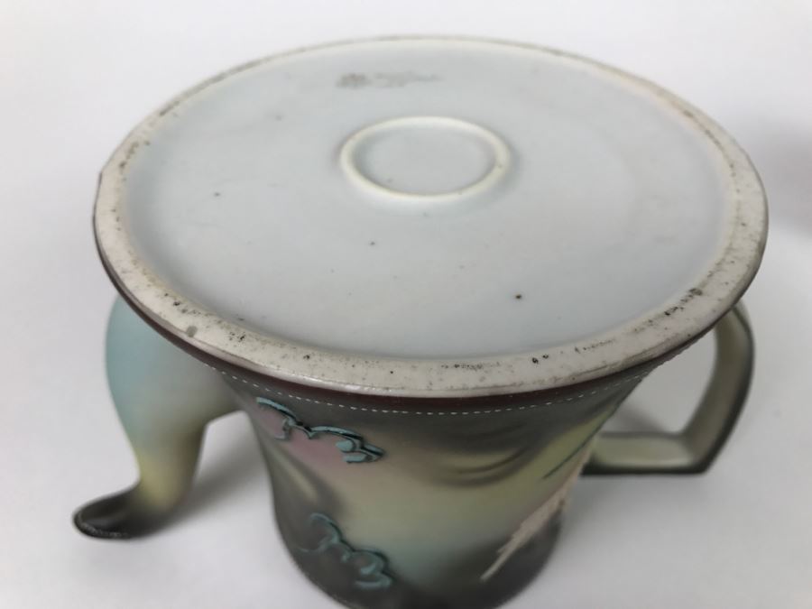 Vintage Hand Painted Nippon Tea Set Moriage Dragonware [Photo 10]