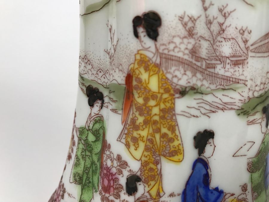 Vintage Japanese Chocolate Pot With Cup And Saucer [Photo 18]