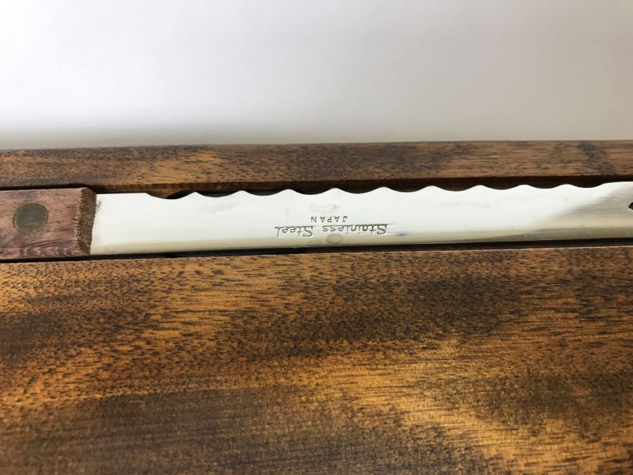 Vintage Gail Craft Japan Woodenware And Retro Japanese Serving Tray [Photo 5]