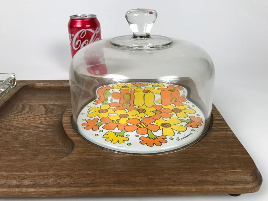 Vintage Gail Craft Japan Woodenware And Retro Japanese Serving Tray [Photo 12]