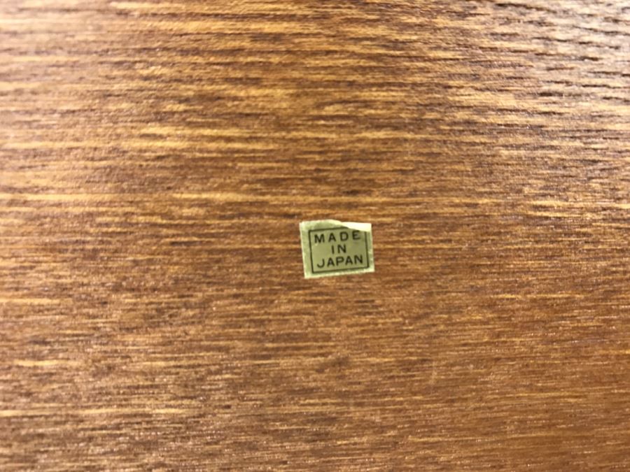 Vintage Gail Craft Japan Woodenware And Retro Japanese Serving Tray [Photo 15]