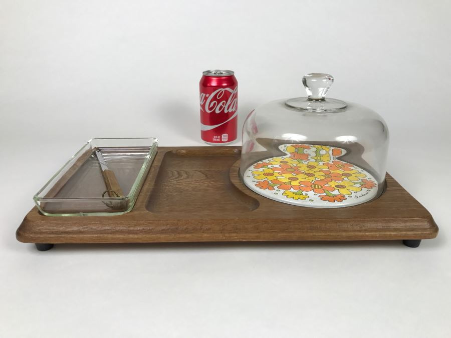 Vintage Gail Craft Japan Woodenware And Retro Japanese Serving Tray [Photo 11]