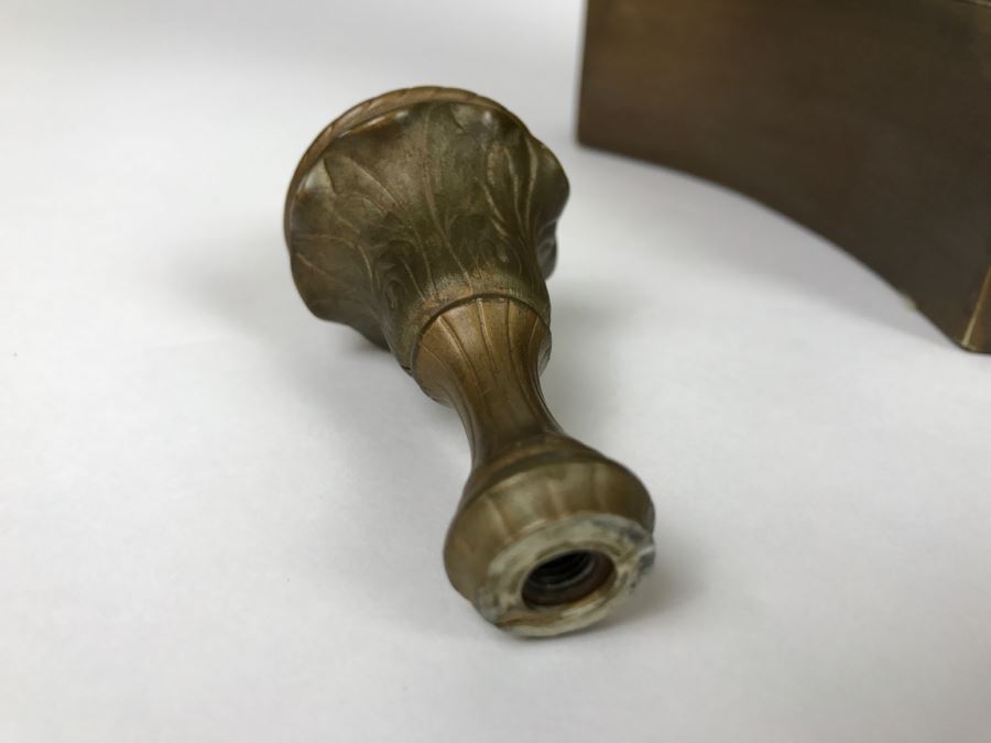 Vintage Royal Worcester Porcelain Vase Converted To Lamp (Not Working) [Photo 10]