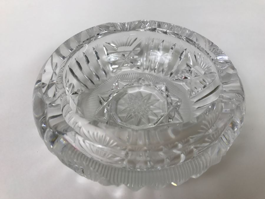 Vintage Cut Glass Ashtray [Photo 6]