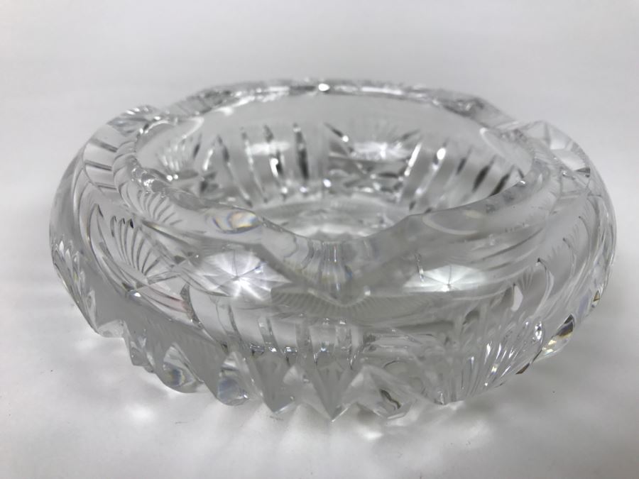 Vintage Cut Glass Ashtray [Photo 4]
