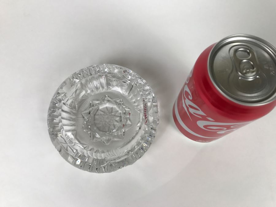 Vintage Cut Glass Ashtray [Photo 2]