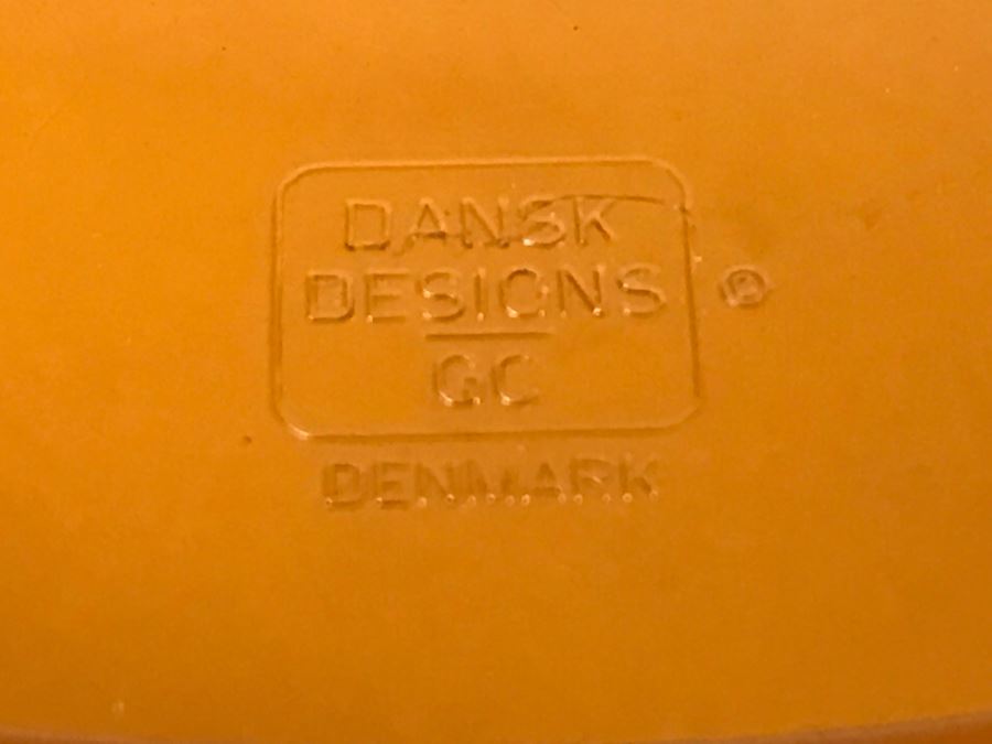 Dansk Designs Amber Partitioned Serving Tray Denmark [Photo 5]